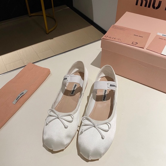 Miu Miu Shoes - Miu Miu Women's Ballet Flats